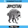 Jimothy Raccoon Png File Digital Download | Cute Trash Panda Clipart 3 Jimothy Raccoon Png File