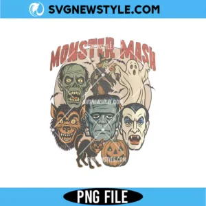 Monster Mash PNG Digital Download
