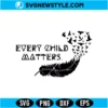 Orange Shirt Day SVG Digital Download | Every Child Matters Cut File 3 Orange Shirt Day SVG