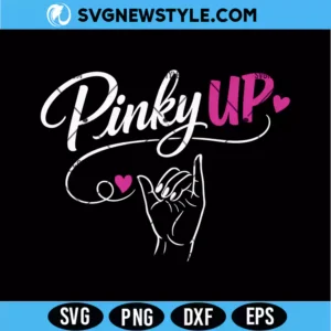 Pinky Up SVG PNG | Fancy Teacup Vector Cut File for Cricut & Silhouette