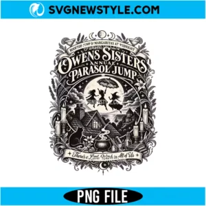 Practical Magic Halloween PNG Digital Download | Witchy Spooky Clipart