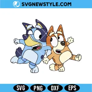 Retro 90s Bluey Rad Dad Svg Digital Download | Cartoon Dog Dad Cut File