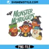 Retro Monster Nuggets Png