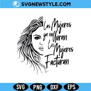 Shakira Las Mujeres Ya No Lloran SVG PNG