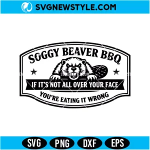 Soggy Beaver BBQ SVG