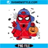 Spider-Man Ghost Halloween PNG Digital Download | Spooky Season Hero Graphic 2 Spider-Man Ghost Halloween PNG
