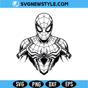 Spider Man Suit SVG PNG Digital Download | Superhero Cut File