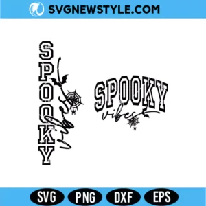 Spooky Vibes SVG PNG