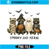 Cute Halloween Raccoon Ghost PNG