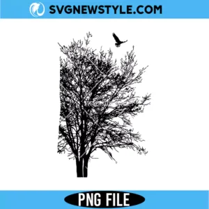 Bare Tree Silhouette PNG