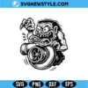 Turbo Monster Rat Fink SVG