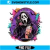 Retro 90s Ghostface PNG Digital Download | Spooky Season Horror Graphic 3 Retro 90s Ghostface PNG