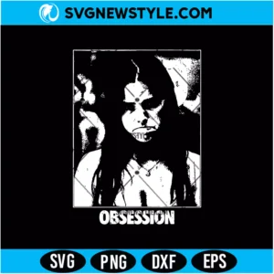 Vintage Obsession Movie SVG Digital Download | Retro Thriller Cut File