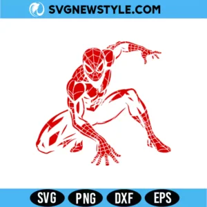 Vintage Spider Hero Svg
