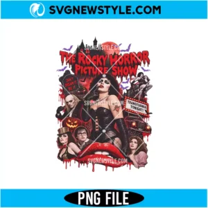 Vintage The Rocky Horror Picture Show PNG Digital Download | Musical Cult Film Graphic