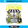 When Life Gives You Lemons Png Digital Download | Cute Citrus Clipart 2 When Life Gives You Lemons Png