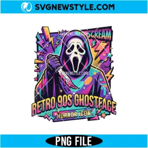 90s Ghostface PNG