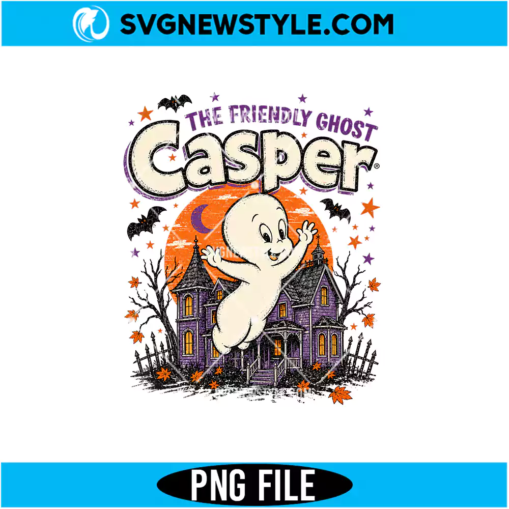 Casper Movie PNG Digital Download | Vintage 90s Ghost Graphic 1 Casper Movie PNG