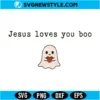 Christian Halloween Ghost Svg Digital Download | Holy Spirit Spooky Season Cricut 2 Christian Halloween Ghost Svg