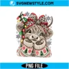 Christmas Highland Cow PNG Digital Download | Festive Farmhouse Animal Graphic 3 Christmas Highland Cow PNG