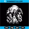 Classic Halloween Monsters SVG Digital Download | Spooky Season Cut File 2 Classic Halloween Monsters SVG