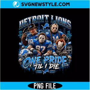Detroit Horror Football PNG