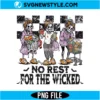 Distressed Halloween PNG Digital Download | Vintage Spooky Clipart 2 Distressed Halloween PNG