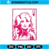 Dolly Parton Queen of Hearts Cropped Svg Digital Download | Country Music Cut File 3 Dolly Parton Queen of Hearts Cropped Svg