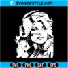 Dolly Parton Stencil Svg Digital Download | Country Music Cut File 2 Dolly Parton Stencil Svg