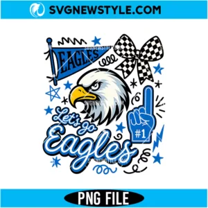 Eagles Doodle PNG