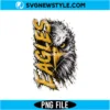 Eagles Mascot PNG Digital Download | Sports Fan Graphic 3 Eagles Mascot PNG
