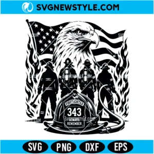 Firefighter 343 SVG