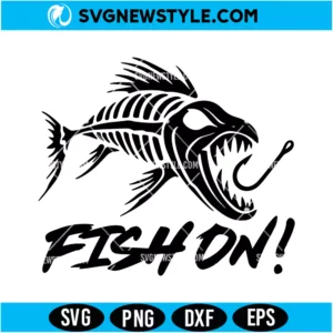 Fish Skeleton Bones Svg