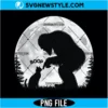 Bigfoot Boop Cat Nose Full Moon PNG Digital Download | Bigfoot Clipart 3 Bigfoot Boop Cat Nose Full Moon PNG