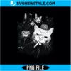 Funny Gangster Cat PNG Digital Download | Streetwear Cat Graphic 2 Funny Gangster Cat PNG