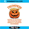 Funny Trumpkin Halloween PNG