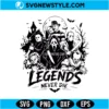 Halloween Horror Legends SVG PNG Digital Download | Spooky Movie Cut File 2 Halloween Horror Legends SVG PNG