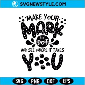 Happy Dot Day SVG