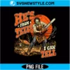 He's From Texas I Can Tell PNG Digital Download | Funny Texas Quote Graphic 3 He's From Texas I Can Tell PNG