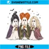 Hocus Pocus Sanderson Sisters Ghost Iced Coffee PNG Digital Download | Spooky Movie Graphic 2 Hocus Pocus Sanderson Sisters Ghost Iced Coffee PNG