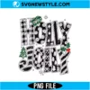 Holly Jolly PNG Digital Download | Festive Christmas Quote Graphic 2 Holly Jolly PNG