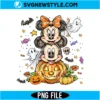Mickey Minnie Mouse Stack Pumpkin Halloween PNG Digital Download | Cute Clipart 3 Mickey Minnie Mouse Stack Pumpkin Halloween PNG
