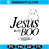 Jesus is my Boo Retro Halloween Svg Digital Download | Christian Fall Cut File 2 Jesus is my Boo Retro Halloween Svg