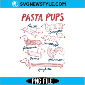Pasta Pups PNG