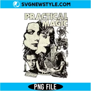 Practical Magic Vintage Witch PNG