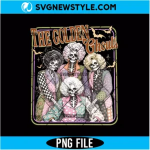 Preppy Halloween Friends Png Digital Download | Pink Bow Halloween Graphic