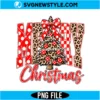 Preppy Christmas Tree Png Digital Download | Aesthetic Holiday Clipart 2 Preppy Christmas Tree Png