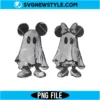 Retro Mickey Minnie Ghost Halloween PNG Digital Download | Vintage Disney Clipart 2 Retro Mickey Minnie Ghost Halloween PNG