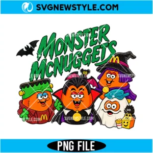 Spooky Nuggets Meal Bucket Halloween PNG