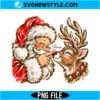 Santa Claus Boop PNG Digital Download | Festive Holiday Season Graphic 2 Santa Claus Boop PNG